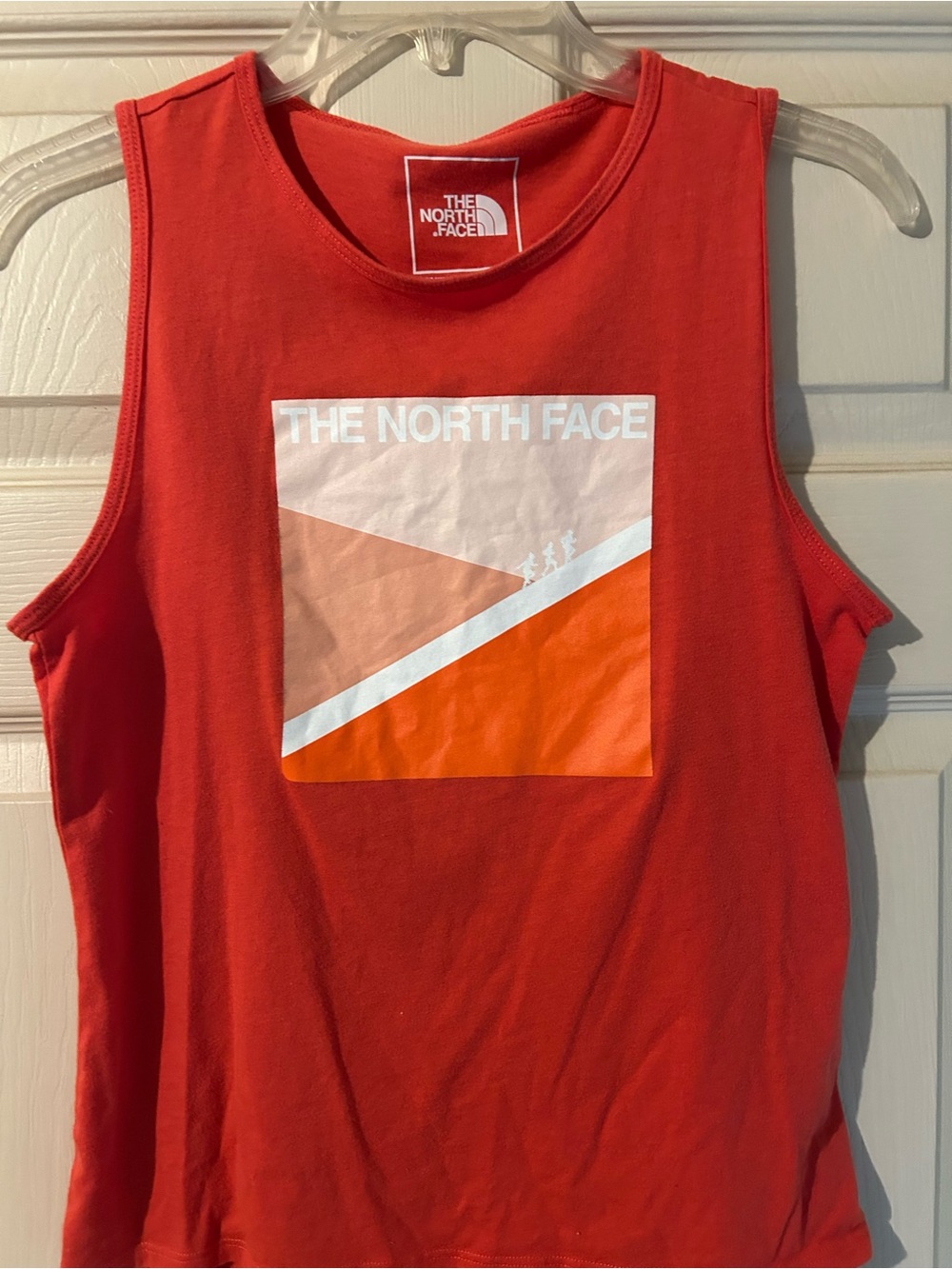 The North Face Women's Orange-Red Graphic Tank